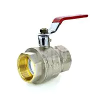  Economy Brass Ball Valve with Built-In Check Valve - 2