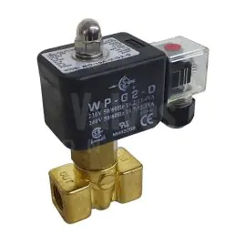 Brass Normally Open Direct Acting Solenoid Valve