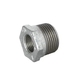 Galvenised Malleable Iron Male / Female Hex Reducing Bush