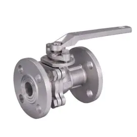 Stainless Steel Ball Valve Manual Only 2 Piece Flanged PN16
