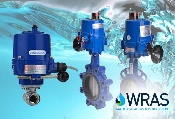 New Electric Actuated WRAS Ball & Butterfly Valves