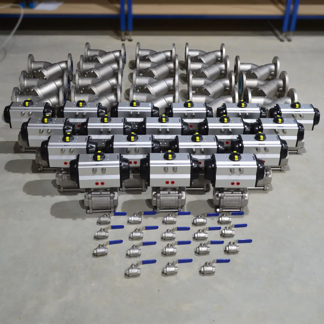 Actuated Valves and strainers