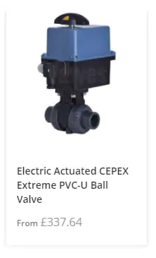PVC-U Electric Actuated Ball Valve